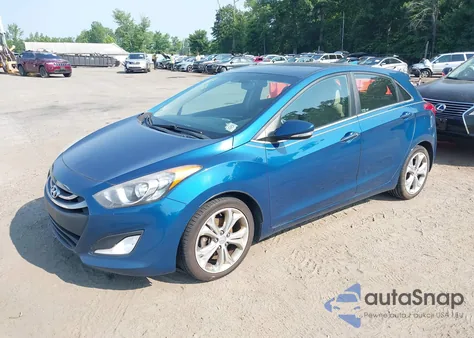 2014 Hyundai Elantra Gt z USA, uszkodzony, nr VIN KMHD35LHXEU195866